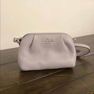 Kate Spade Purple Crossbody Bag with Minimalist Design